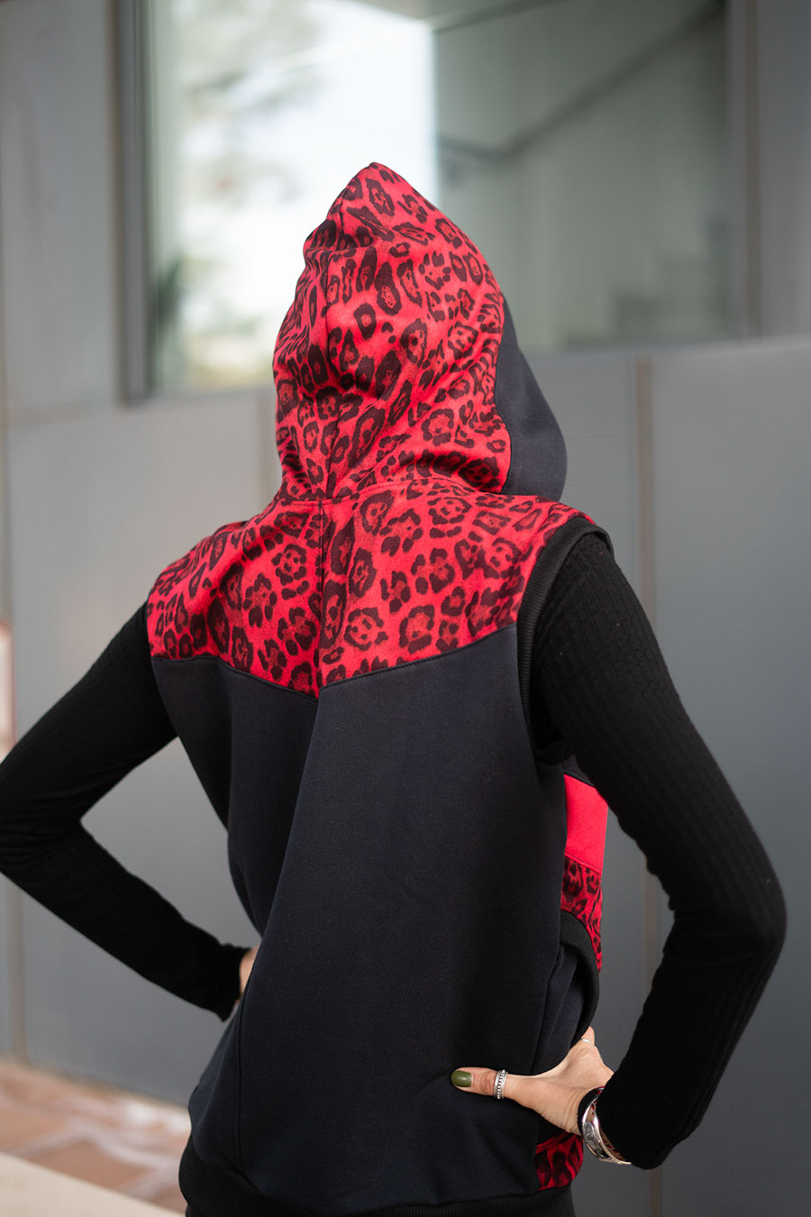 Chalecos KÜK leopardo rojo - Imagen 2