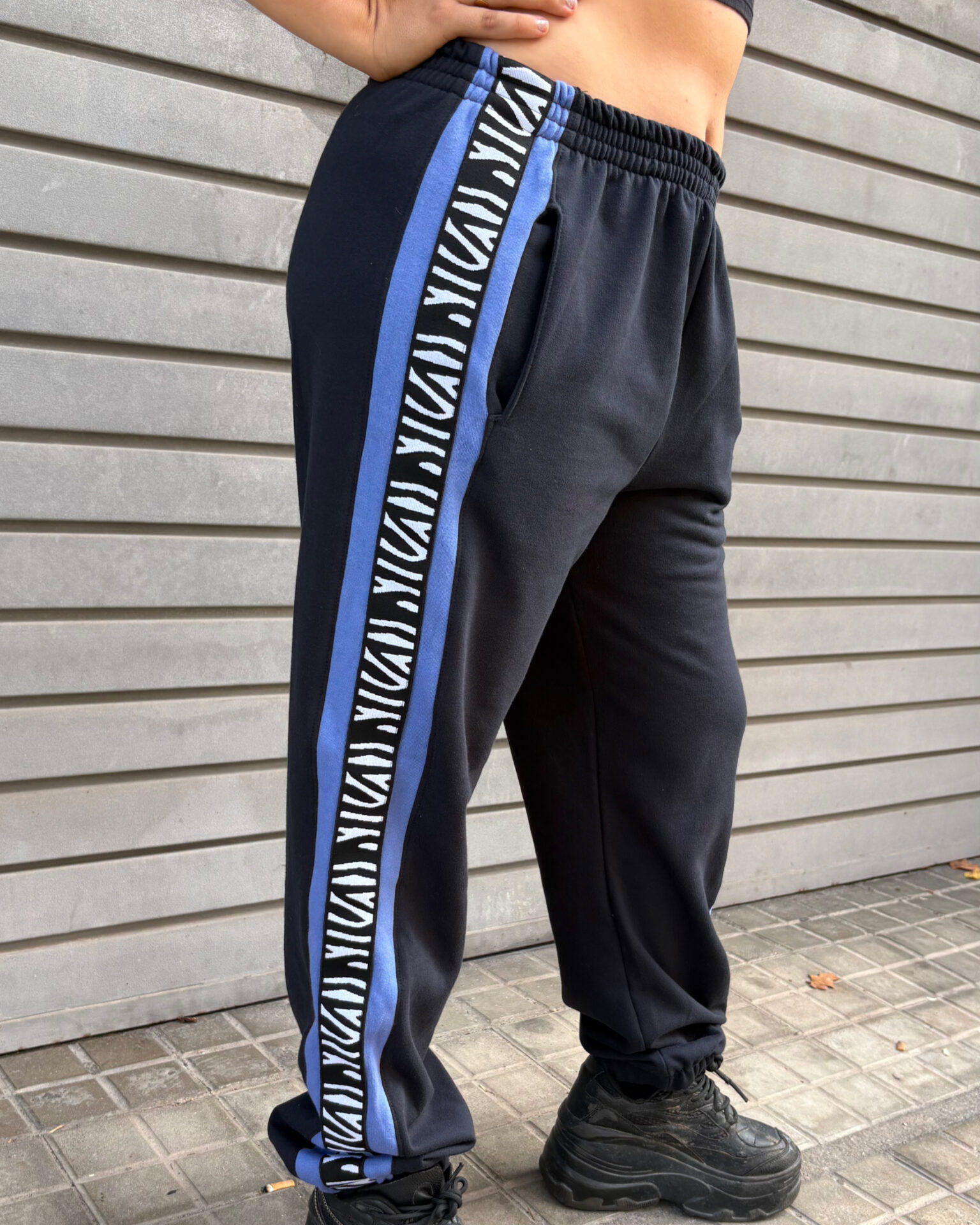 Pantalón Basic//cassual blu - Imagen 2