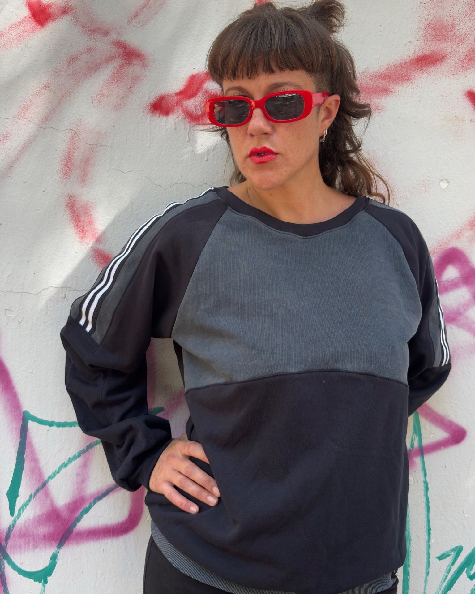 Sudadera Basic//cassual grey - Imagen 2