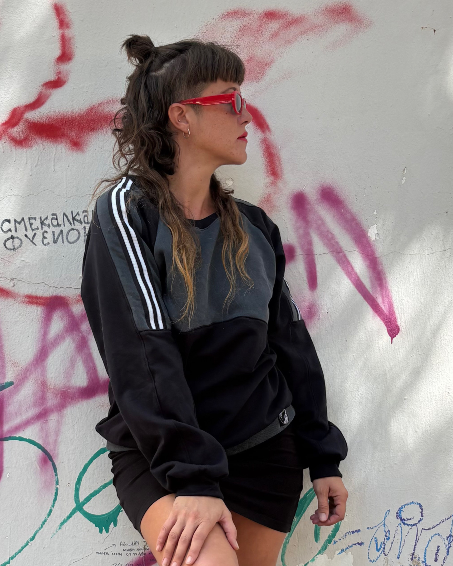 Sudadera Basic//cassual grey