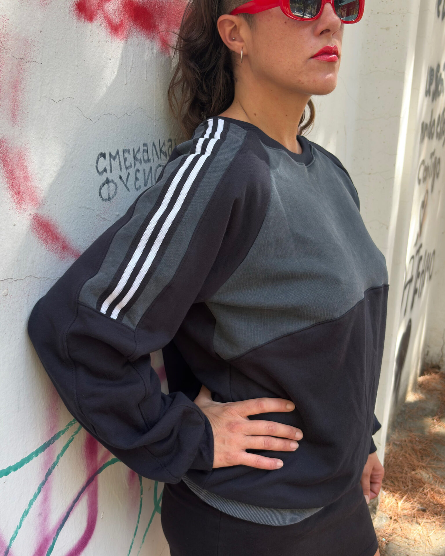 Sudadera Basic//cassual grey - Imagen 3